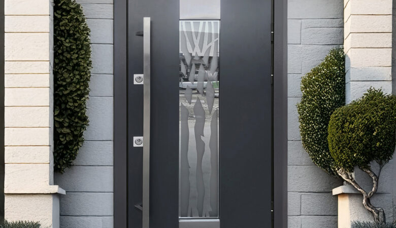 Thermo kültéri fém bejárati ajtó 22-21 (kifelé nyíló)