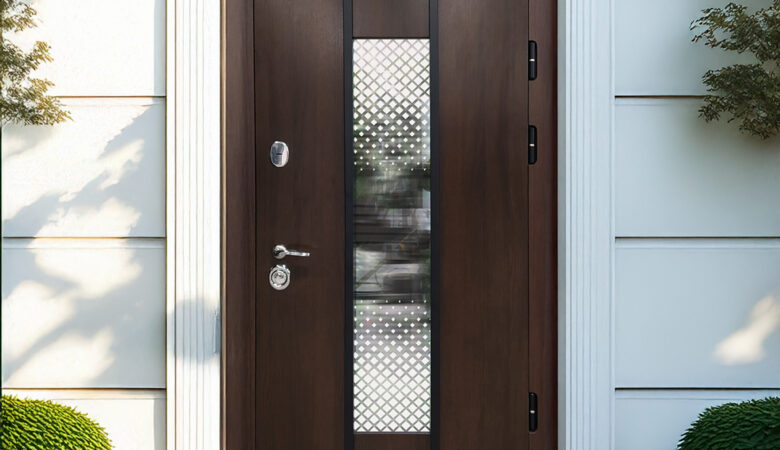 Thermo kültéri fém bejárati ajtó 22-22 (kifelé nyíló)