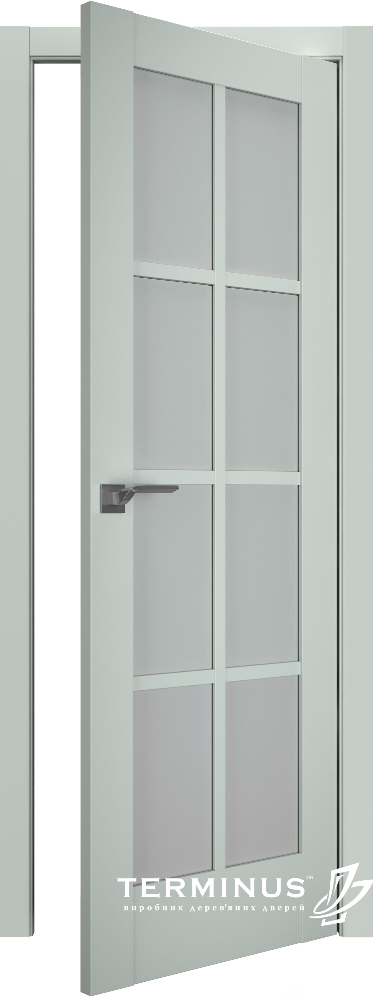 A1-Neo-Soft 601 Oliva laminált beltéri ajtó szatén üveggel - Image 2 A1-Neo-Soft 601 Oliva laminált beltéri ajtó szatén üveggel - A NeoSoft 601 Olivin laminalt belteri ajto szaten uveggel open 1200x3203