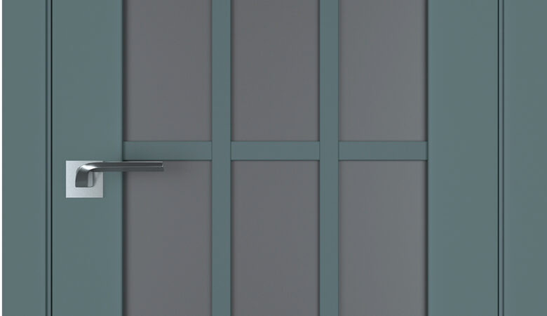 A1-Neo-Soft 603 Malahit laminált beltéri ajtó szatén üveggel