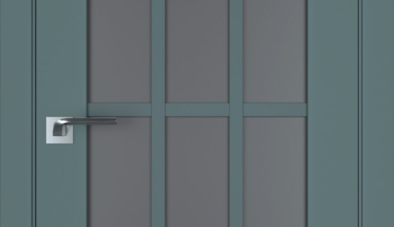 A1-Neo-Soft 604 Malahit laminált beltéri ajtó szatén üveggel