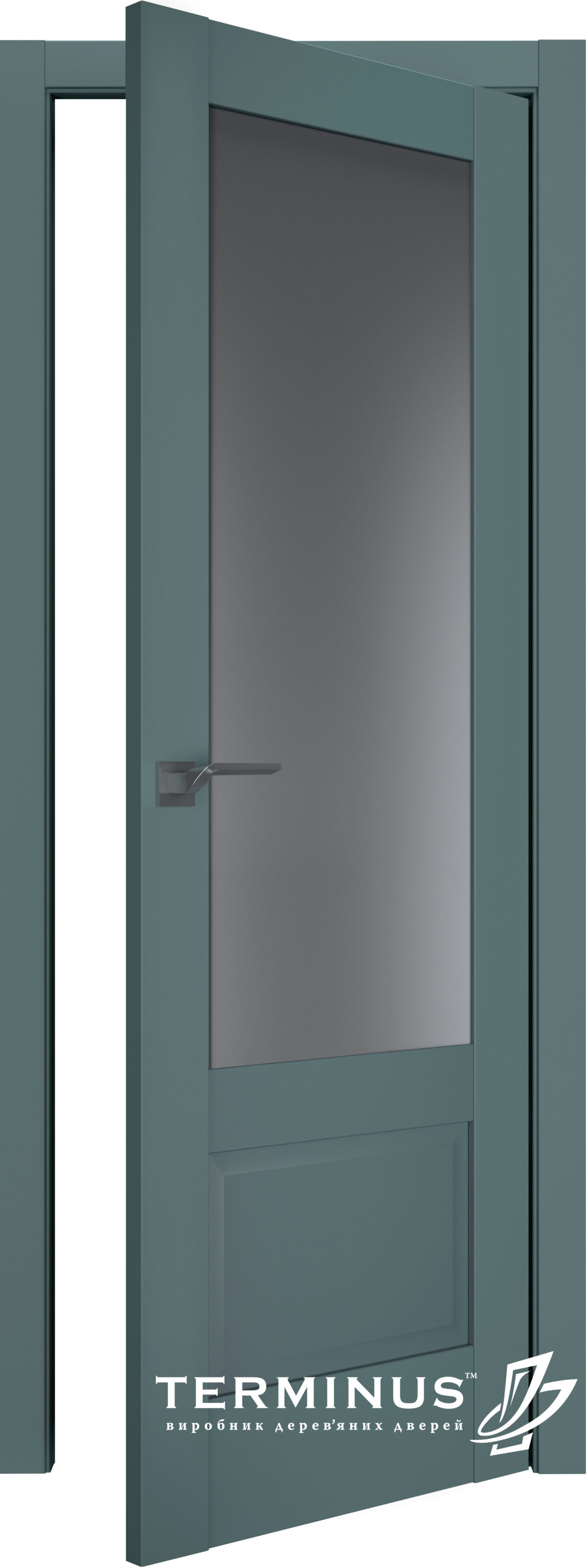 A1-Neo-Soft 606 Malahit laminált beltéri ajtó szatén üveggel - Image 2 A1-Neo-Soft 606 Malahit laminált beltéri ajtó szatén üveggel - A NeoSoft 606 Malahit belteri ajto szaten uveggel open 1200x3206