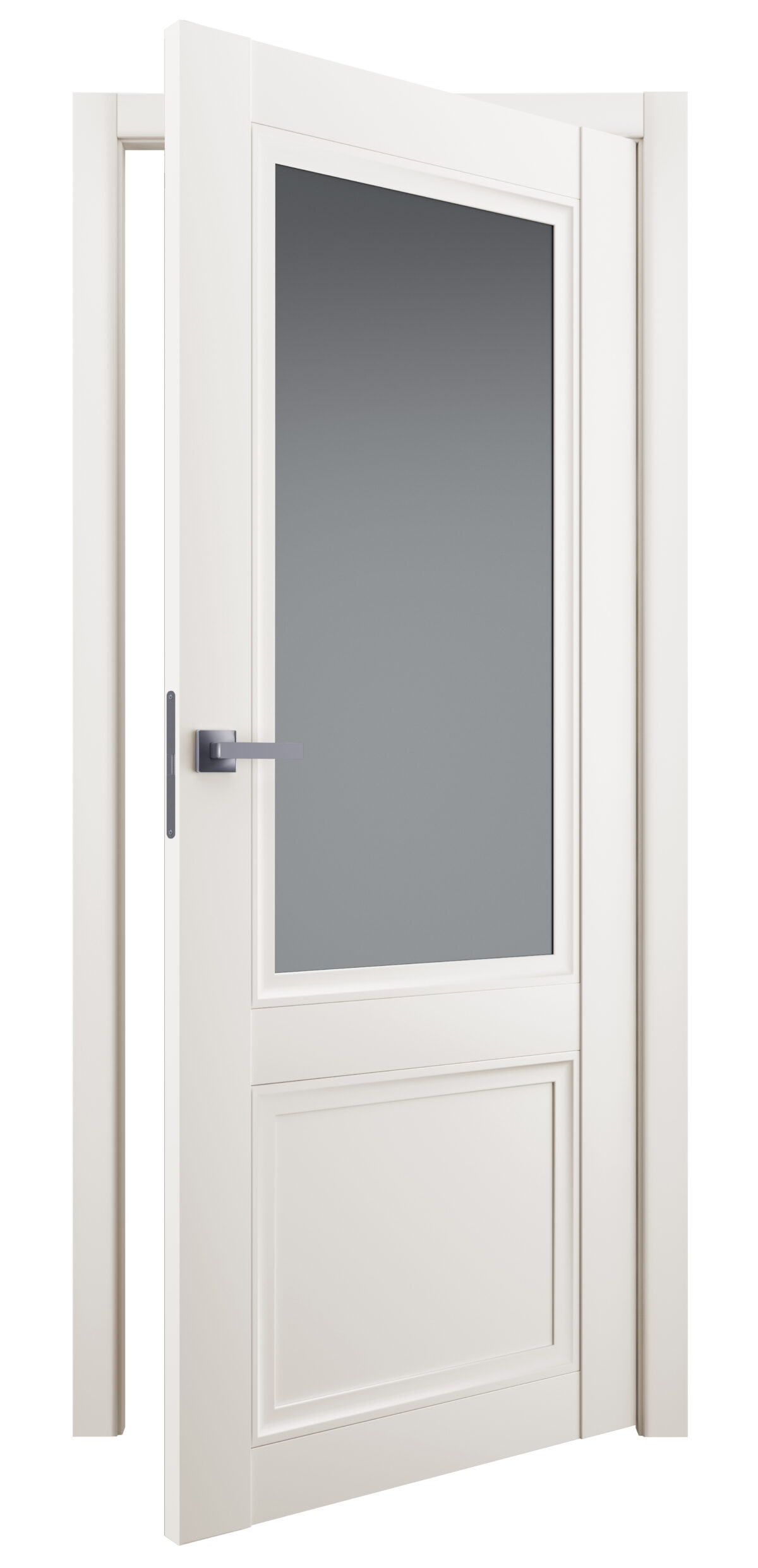 A0-Neoclassico 402 Magnólia laminált beltéri ajtó szatén üveggel - Image 2 A0-Neoclassico 402 Magnólia laminált beltéri ajtó szatén üveggel - A0 Neoclassico 402 Magnolia laminalt belteri ajto uveges open 1200x2482