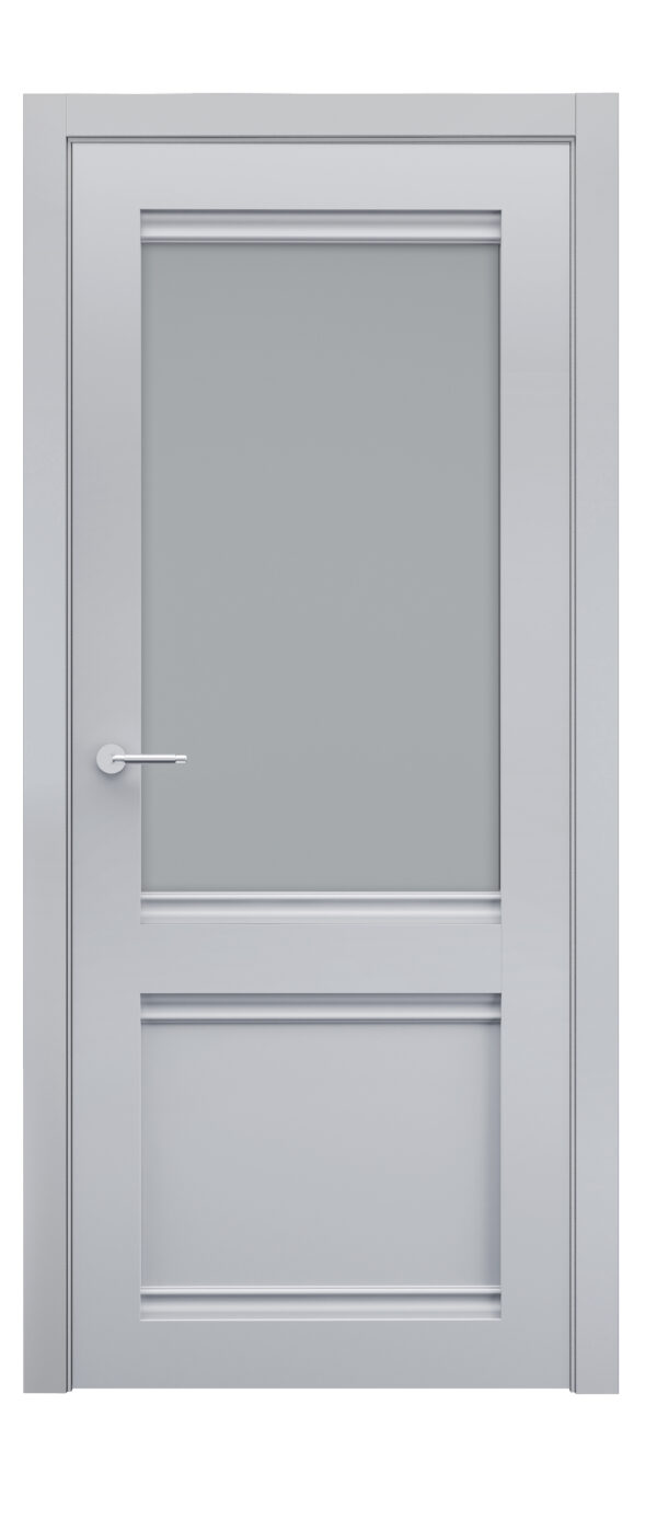 A0-Neoclassico 404 Szürke laminált beltéri ajtó szatén üveggel - A0 Neoclassico 404 Light Grey laminalt belteri ajto uveges 600x1399 A0-Neoclassico 404 Fehér laminált beltéri ajtó szatén üveggel - A0 Neoclassico 404 Light Grey laminalt belteri ajto uveges 600x1399