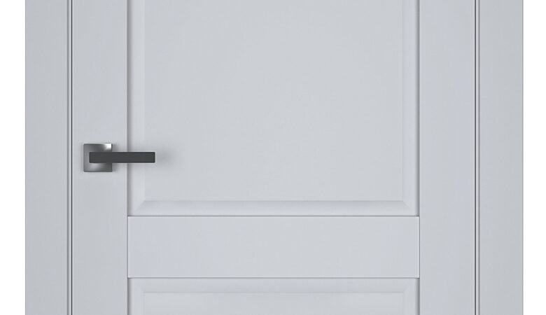 A0-Neoclassico 608 Szürke laminált beltéri ajtó tömör