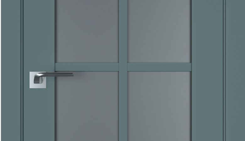 A1-Neo-Soft 602 Malahit laminált beltéri ajtó szatén üveggel