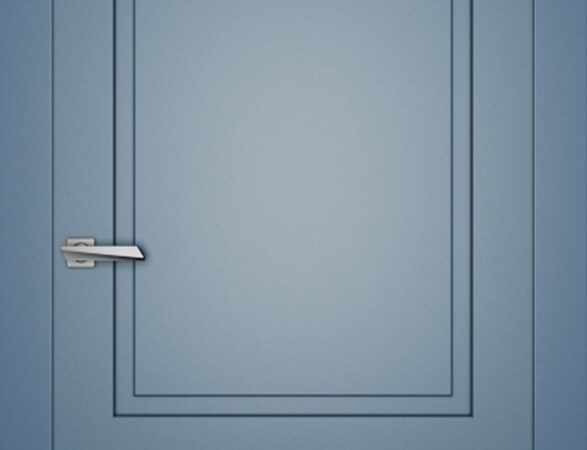 Estet Grand 1D – 1.21 RAL7016 festett beltéri ajtó üveg nélküli kivitelben