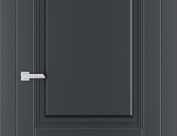 Estet Grand 2D – 2.2 RAL7016 festett beltéri ajtó üveg nélküli kivitelben