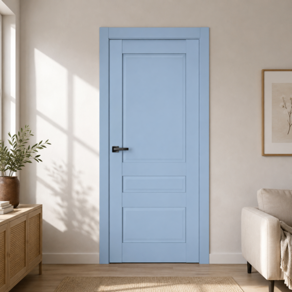 A1-Neo-Soft 608 Akvamarain laminált beltéri ajtó tömör