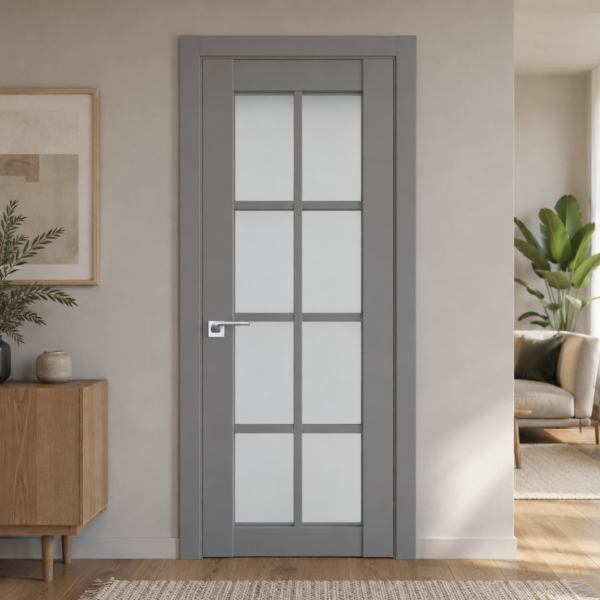 A0-Neoclassico 601 Szürke laminált beltéri ajtó szatén üveggel - A0 Neoclassico 601 Light grey laminalt belteri ajto uveges 1 600x600 A0-Neoclassico 601 Antracit laminált beltéri ajtó szatén üveggel - A0 Neoclassico 601 Light grey laminalt belteri ajto uveges 1 600x600