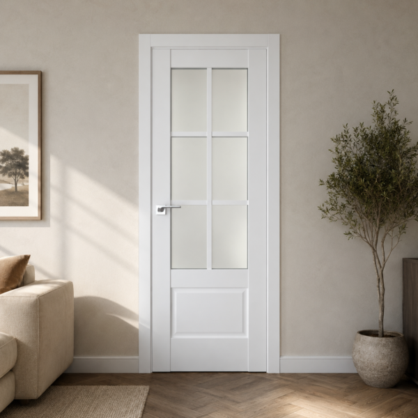 A0-Neoclassico 602 Fehér laminált beltéri ajtó szatén üveggel - A0 Neoclassico 601 White laminalt belteri ajto uveges 1 1 600x600 A0-Neoclassico 602 Fehér laminált beltéri ajtó szatén üveggel - A0 Neoclassico 601 White laminalt belteri ajto uveges 1 1 600x600