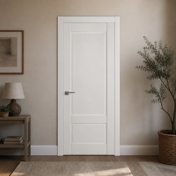 A0-Neoclassico 606 Magnólia laminált beltéri ajtó tömör