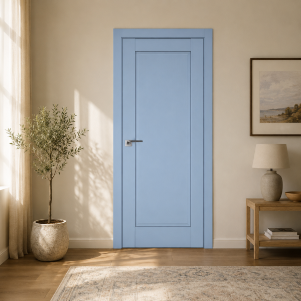 A1-Neo-Soft 605 Akvamarin laminált beltéri ajtó tömör