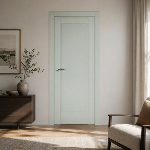 A1-Neo-Soft 605 Oliva laminált beltéri ajtó tömör